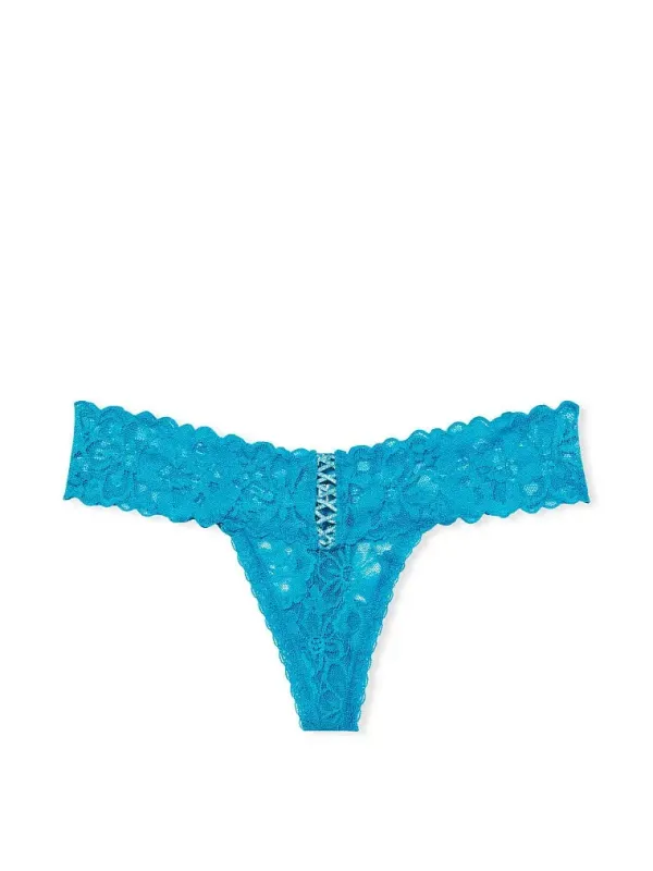 Трусики тонг Floral Lace Victoria's Secret