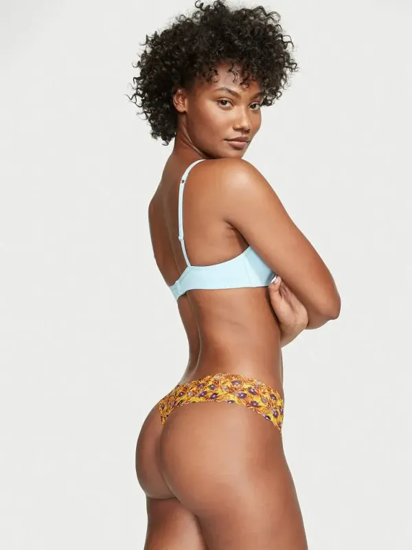 Трусики тонг Floral Lace Victoria's Secret