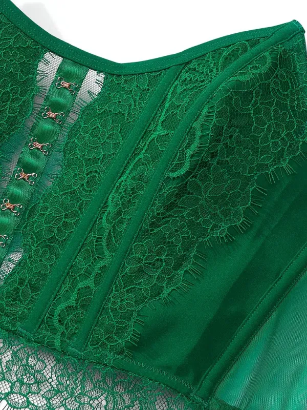 Мереживне бюстьє Lace Strapless Corset Dream Angels Victoria's Secret