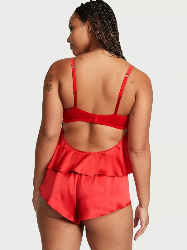 Комплект для сну Bow-Topped Satin Cami Set Victoria's Secret