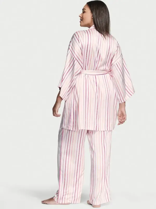 Атласний комплект для сну Satin 3-Piece PJ Set Victoria's Secret