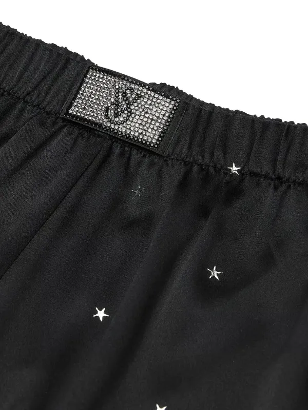 Атласна піжама зі штанами Glazed Satin Dew Drop Long PJ Set Victoria's Secret