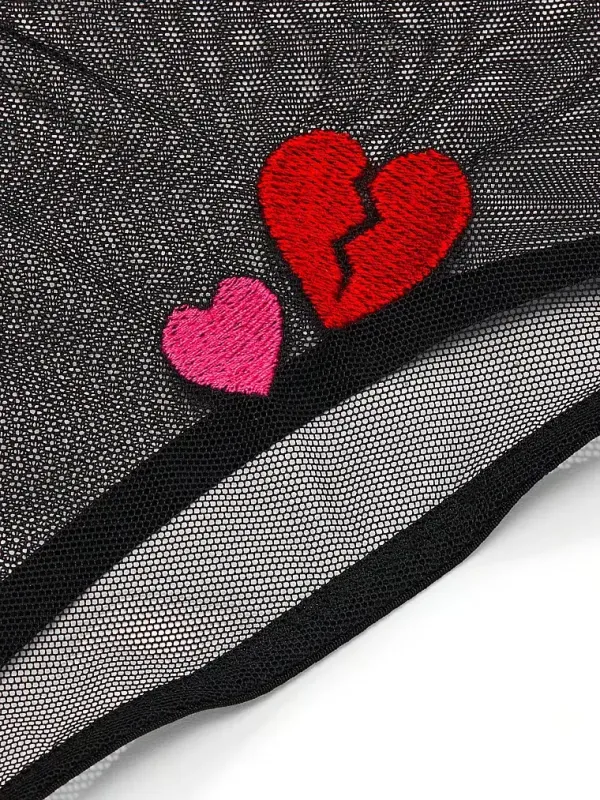 Трусики чікі Embroidered Mesh Very Sexy Victoria's Secret