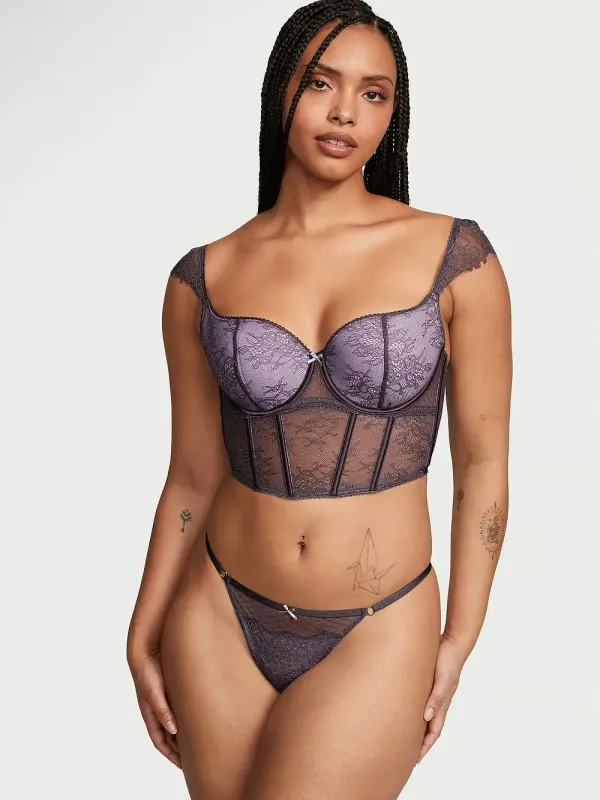 Трусики стрінги Lace & Mesh Dream Angels Victoria's Secret