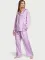 Атласна піжама з штанами Satin Long PJ Set Victoria's Secret