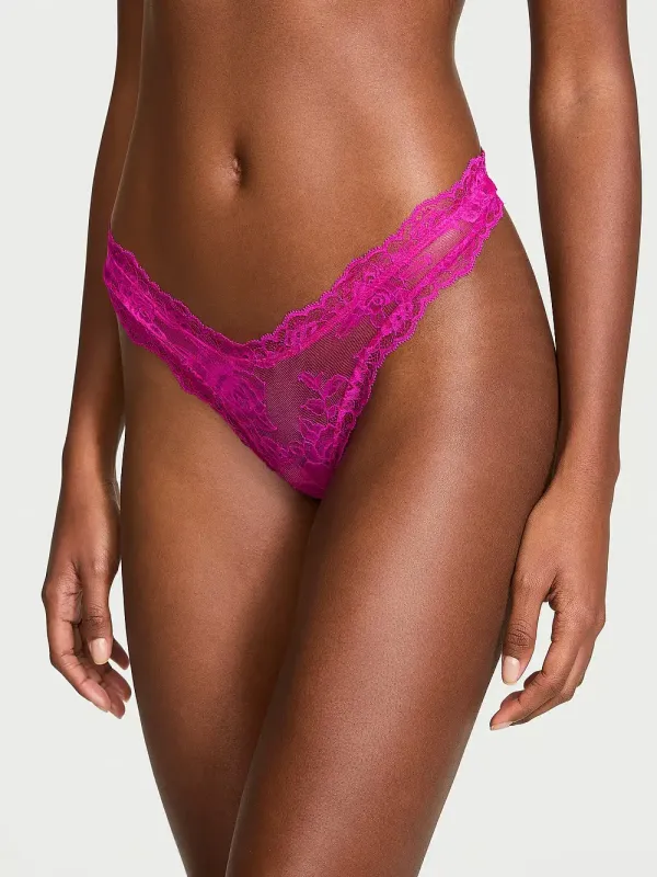Трусики тонг Rose Lace Very Sexy Victoria's Secret