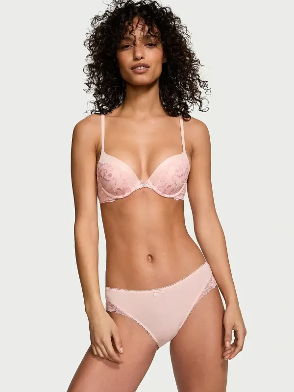 Бавовняні трусики бікіні Stretch Cotton Victoria's Secret
