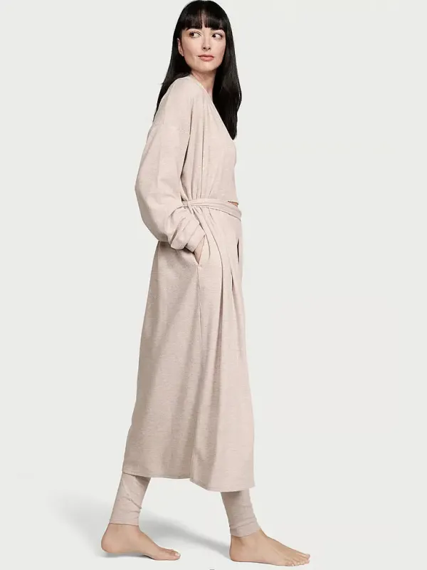 Комплект халат з піжамою Glow Waffle 3-Piece PjSet Victoria's Secret