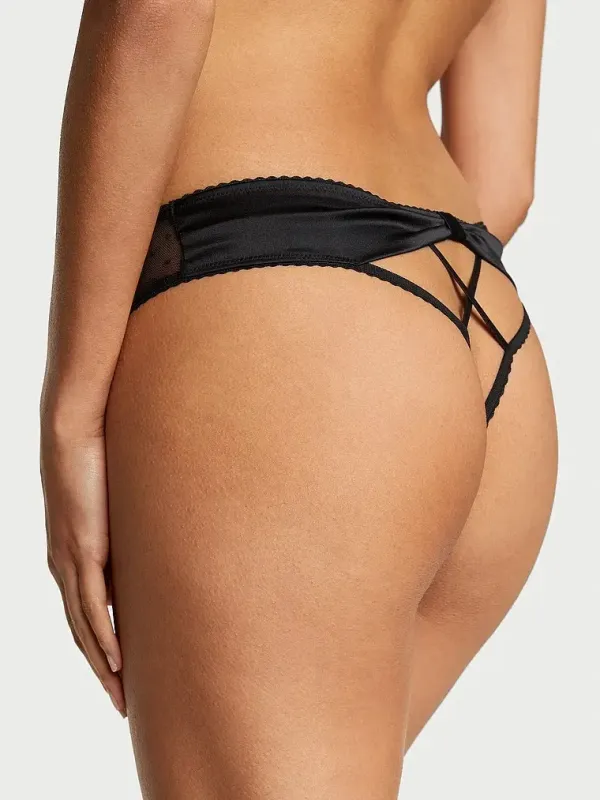 Трусики тонги Crotchless Strappy Very Sexy Victoria's Secret