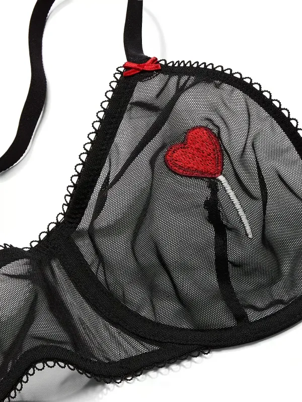 Бюстгалтер демі Unlined Heart Tease Victoria's Secret