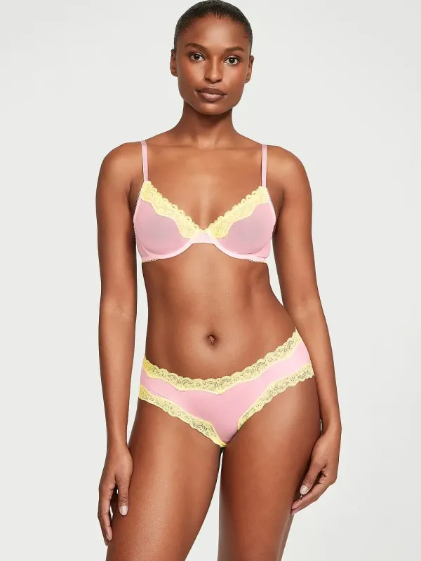 Трусики чіки Lace-Trim Tease Victoria's Secret
