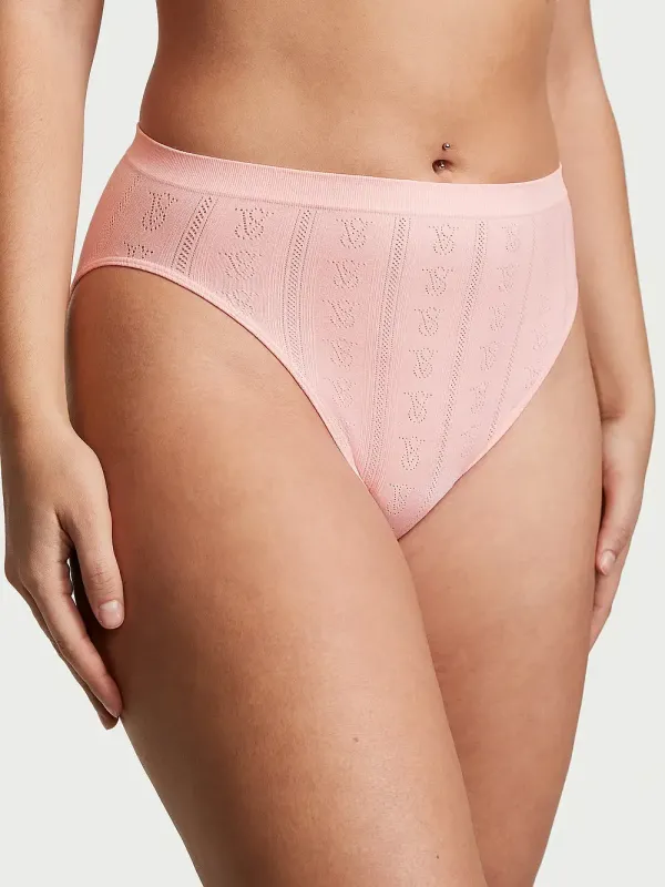 Безшовні трусики бріфи високої посадки SEAMLESS Victoria's Secret