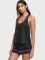 Атласний комплект для сну Racerback Tank Pajama Set Victoria's Secret