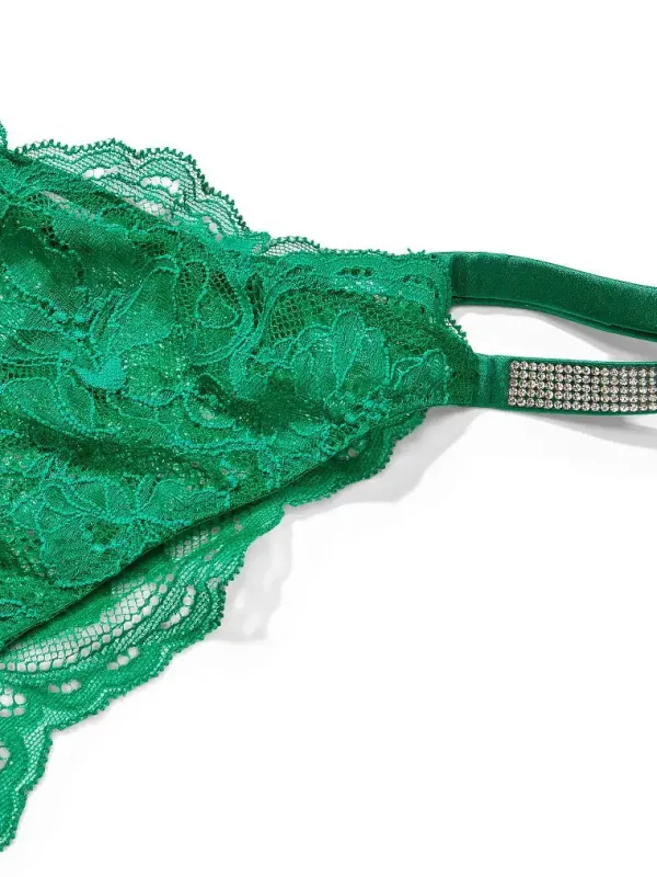 Мереживні трусики бразиліани зі стразами Shine Very Sexy Victoria's Secret