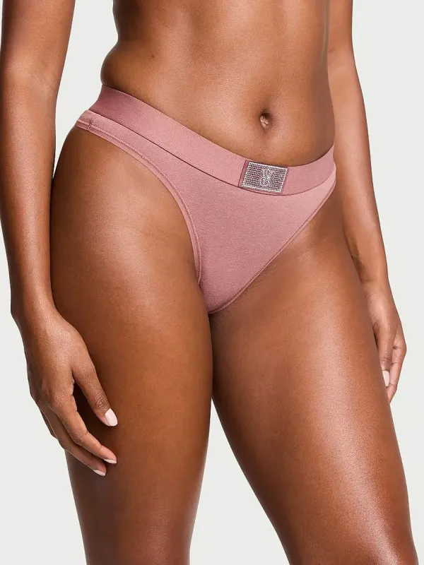 Трусики тонг Logo Shine Victoria's Secret