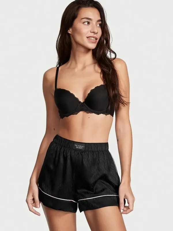 Атласний комплект для сну Racerback Tank Pajama Set Victoria's Secret