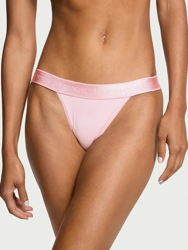 Трусики танга Micro Logo Victoria's Secret