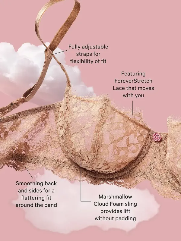 Мереживний бюстгальтер балконет Wicked Dream Angels Victoria's Secret
