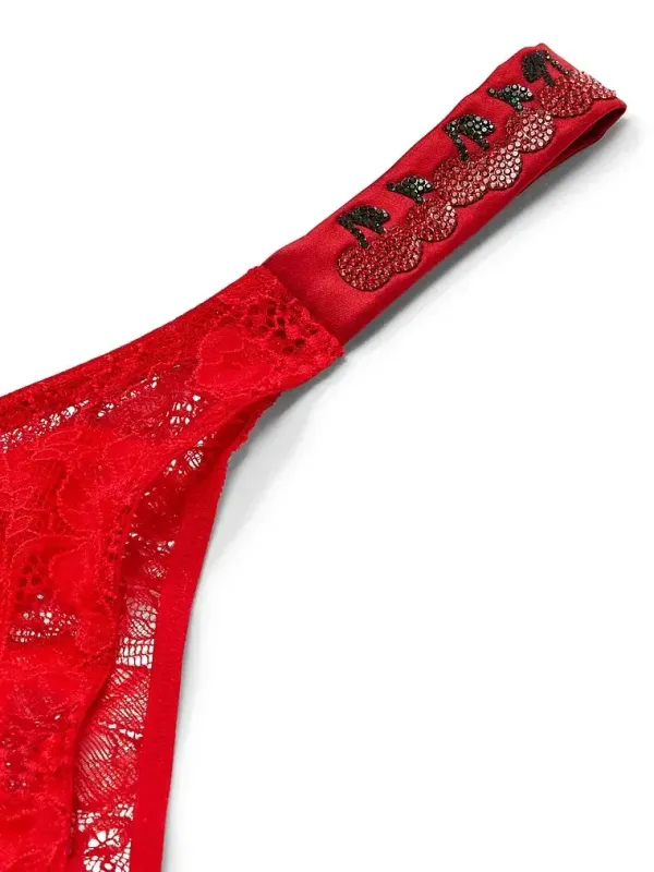 Трусики бразиліани Shine Cherry Crotchless Very Sexy Victoria's Secret