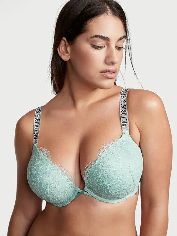 Бюстгалтер подвійний пуш-ап Embellished Strap Victoria's Secret