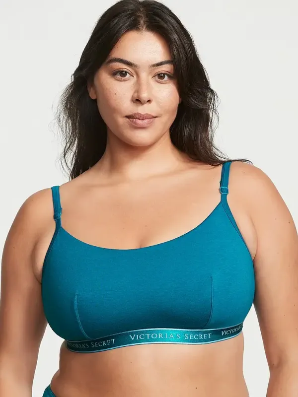 Бавовняний бралет Logo Cotton Victoria's Secret