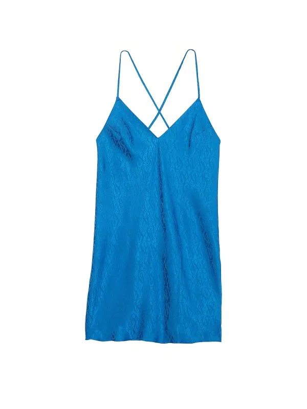 Атласний пеньюар Icon Open-Back Slip Victoria's Secret