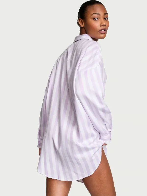 Бавовняна нічна сорочка Modal-Cotton Sleepshirt Victoria's Secret