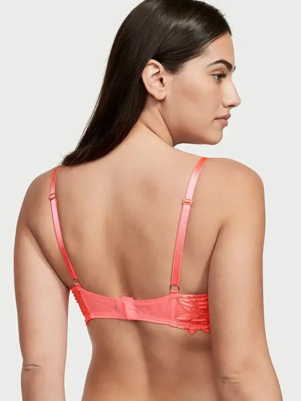 Бюстгалтер демі Floral Embroidered Luxe Lingerie Victoria's Secret