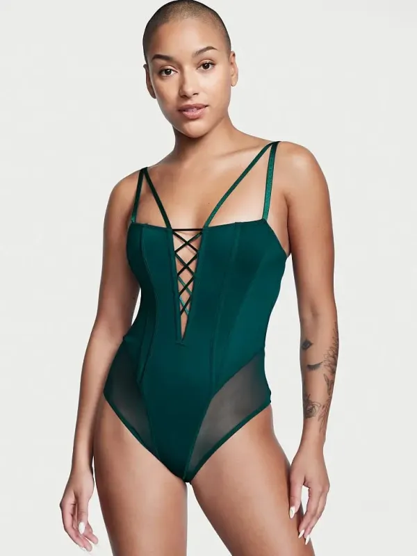 Боді корсет Lace-Up Corset Teddy Very Sexy Victoria's Secret