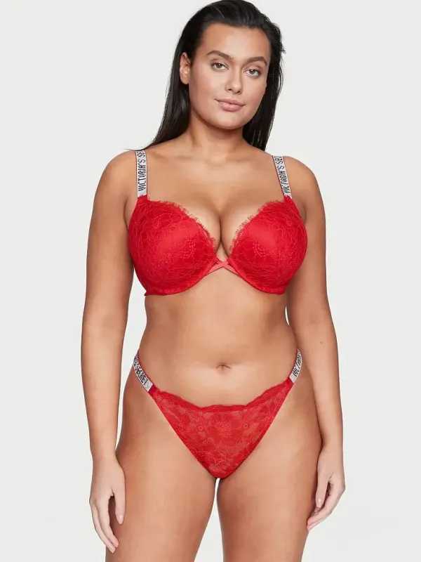 Трусики тонг Shine Lace Very Sexy Victoria's Secret