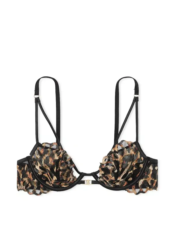 Бюстгальтер демі Low-Cut Leopard Embroidery Very Sexy Victoria's Secret