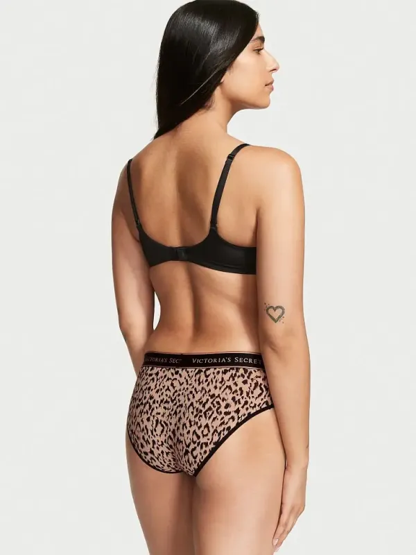 Трусики бавовняні хіпхагер Logo Victoria's Secret