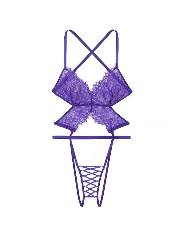 Мереживне боді Strappy Crotchless Very Sexy Victoria's Secret