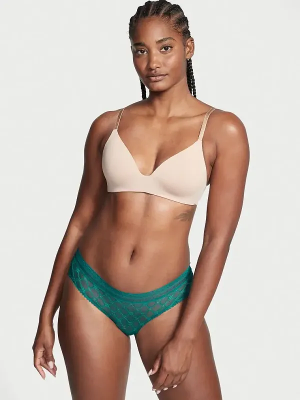 Сітчасті трусики Hiphugger з логотипом Victoria's Secret