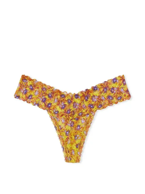 Трусики тонг Floral Lace Victoria's Secret