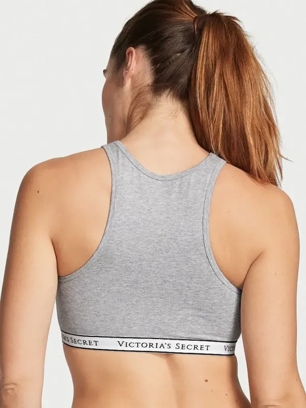 Бавовняний бралет Logo Racerback Victoria's Secret