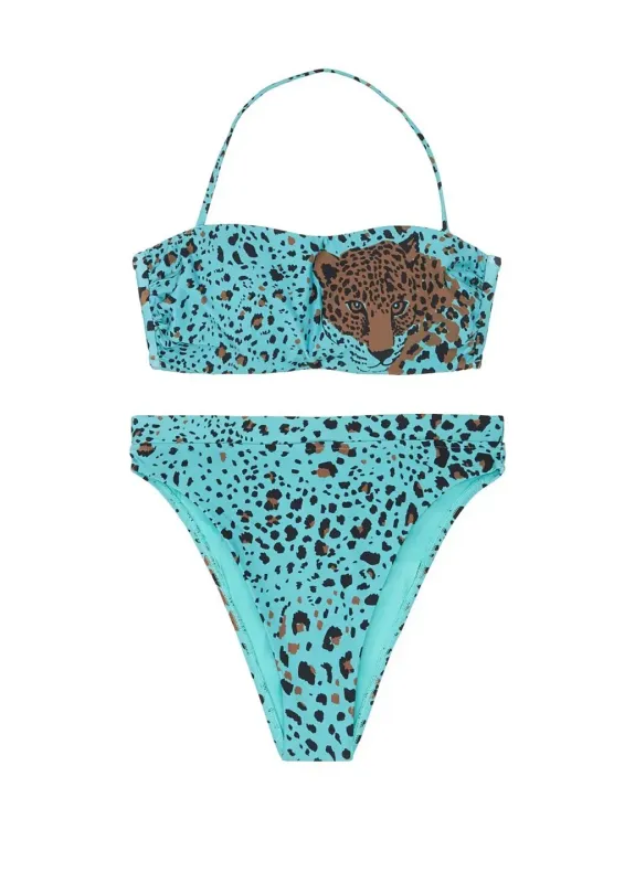 Купальник Бандо Animal Print Victoria's Secret