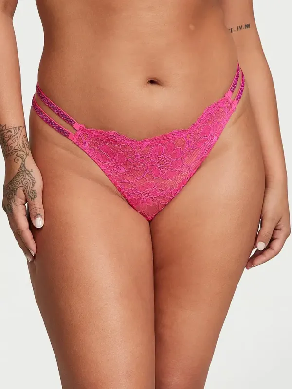 Трусики тонг Double Shine Strap Cutout Very Sexy Victoria's Secret