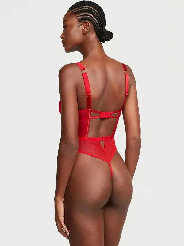 Боді з чашечками Shine Cherry Teddy Very Sexy Victoria's Secret