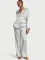 Атласна піжама з штанами Glazed Satin Dew Drop Long PJ Set Victoria's Secret