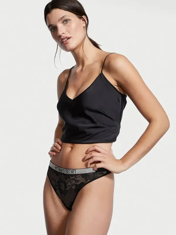 Мереживні трусики тонг Shine Very Sexy Victoria's Secret
