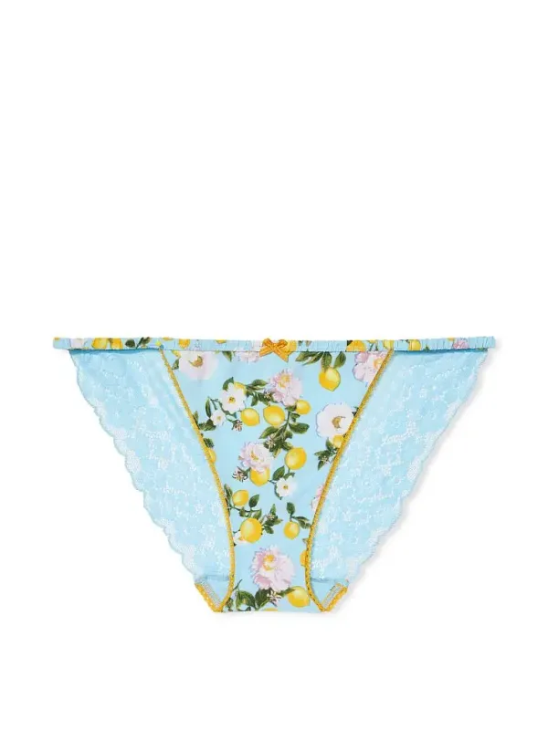 Трусики бікіні Satin Lace String Victoria's Secret