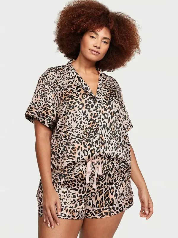 Атласна піжама з шортами Satin Short PjS Victoria's Secret