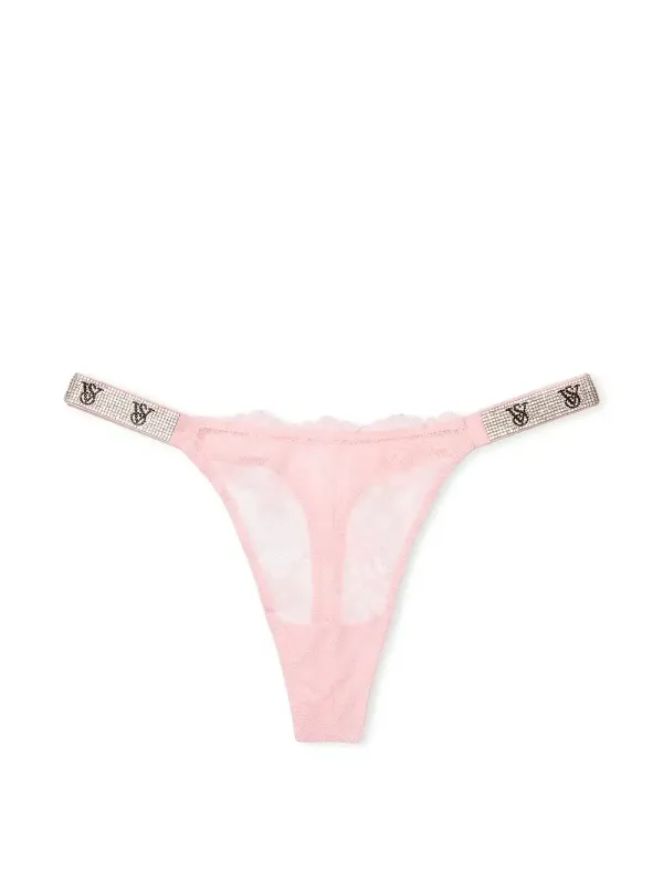 Мереживні трусики тонги Rose Lace VS Shine Very Sexy Victoria's Secret