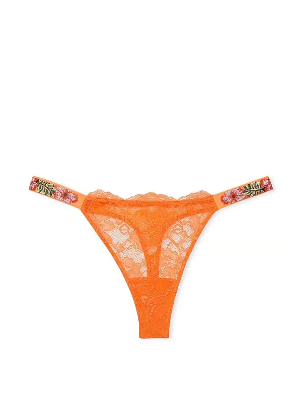 Мереживні трусики тонги Flowers Shine Very Sexy Victoria's Secret