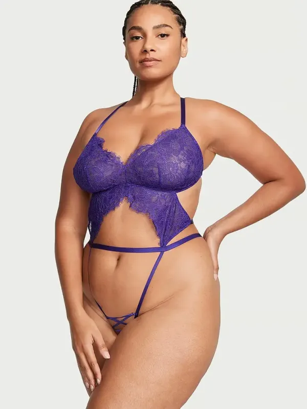 Мереживне боді Strappy Crotchless Very Sexy Victoria's Secret