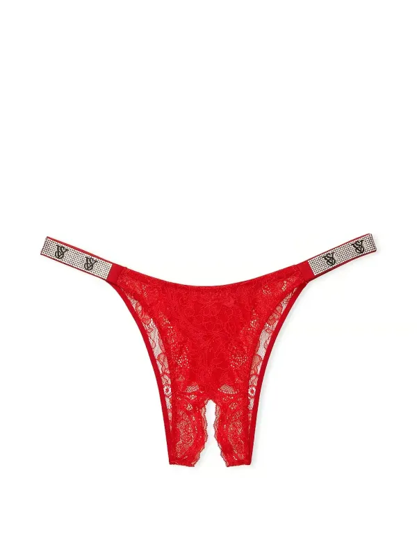 Трусики бразиліани Shine VS Crotchless Very Sexy Victoria's Secret