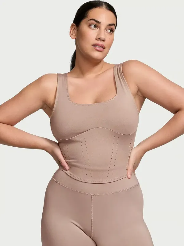 Спортивний топ - корсет VS Essential Perforated Victoria's Secret