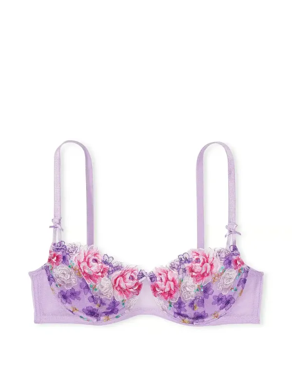 Мереживний бюстгальтер балконет Wicked Floral Embroidery Dream Angels Victoria's Secret