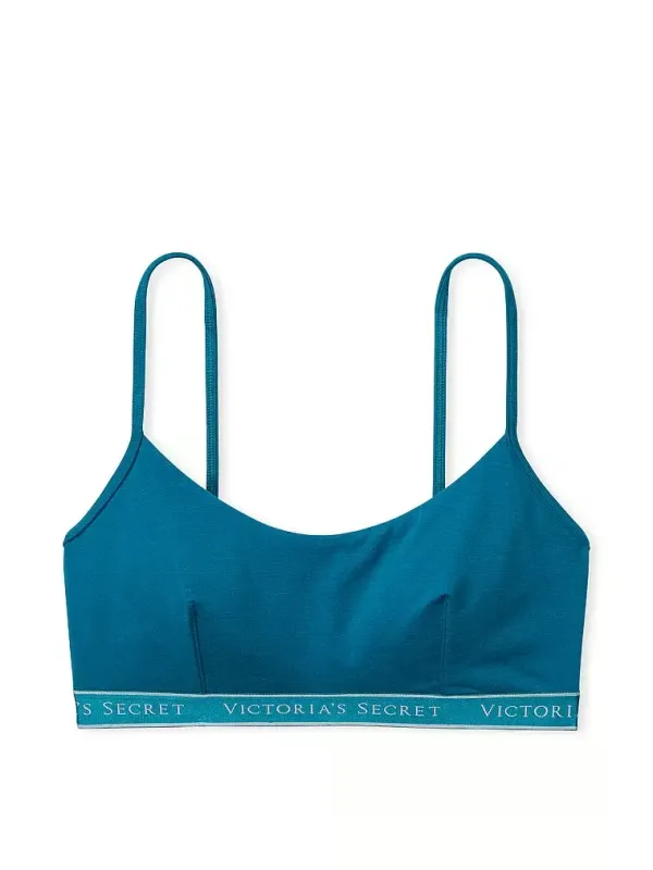 Бавовняний бралет Logo Cotton Victoria's Secret
